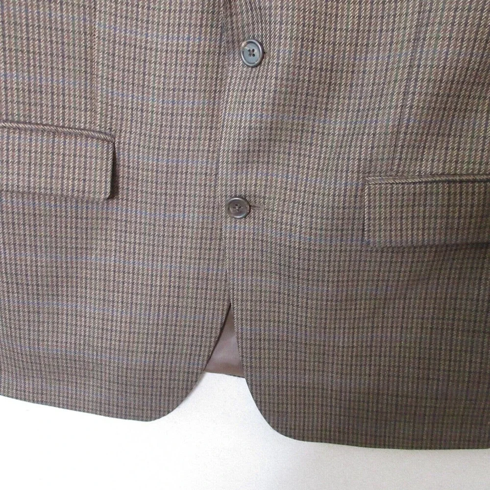Lauren Ralph Lauren Plaid 100% Wool‎ Blazer